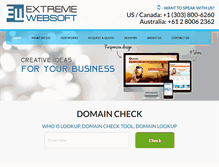 Tablet Screenshot of extremewebsoft.com